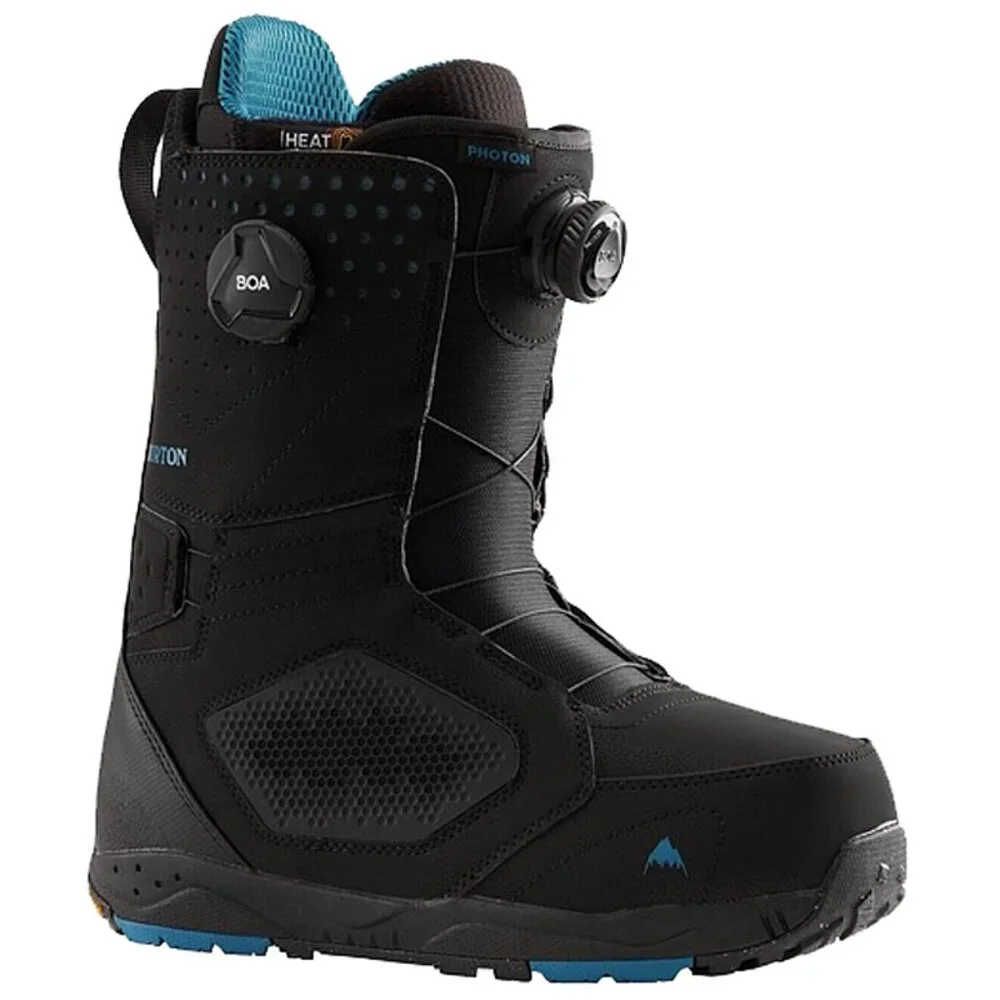NEW! $440 Burton Photon Wide Boa Snowboard Boots! Size 8 Black
